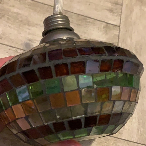 Vintage boho Christmas oil lantern - Picture 3 of 12